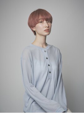 キコエル 三軒茶屋(kikoeru) ベビーピンクマッシュショートヘア