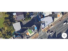 リバティーズカットクラブ(Liberty's cut club)の雰囲気(【駐車場案内】画像の青丸の箇所。)