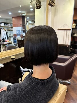 シャンプーボーイアネックス(SHAMPOO BOY Annex) 大人可愛いボブ20代30代40代セミロング◎長崎/佐世保