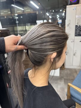 ラフ(LAFF) 【結んでも可愛いバレイヤージュ】