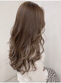 ヘーゼルベージュ×ナチュラルブラウン×ロング20代30代40代50代
