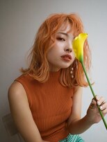 オモチャ(OMOCHA)&nbsp;オレンジヘアで個性を輝かせる