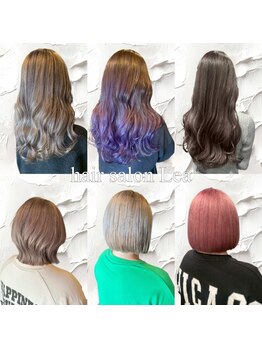 トレンドカラーで立体感×透明感カラーも実現♪人気のイルミナカラーも◎白髪カバーや海外風ヘアもお任せ☆