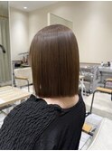 【橋本姫奈】ボブ×ナチュラルブラウン