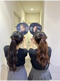 夏におすすめ！ポニーテールヘアメ