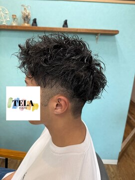 テーラヘアー 南行徳店(TELA HAIR) ジェットモヒカン×ツイストスパイラルパーマ【TELA HAIR】