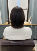 切りっぱなしツヤボブ