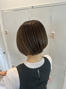 ビフィーノ モーダ 苦楽園店(bifino moda) ハイライト×カーキ