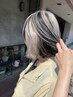 【白髪をポジティブに】アンブレラ＋インナーカラー＋カット