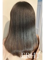 エルト 大通店(ERHT) ブリーチなし/透明感カラー×セミロング【札幌/大通/ERHT】