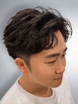 シザーズ(SCISSORS)&nbsp;フェザーショート/ニュアンス/毛流れパーマ/理容室