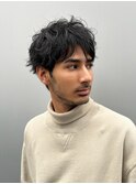 メンズショートレイヤー