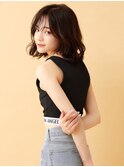 【loe】ニュアンス巻き×シースルーバング