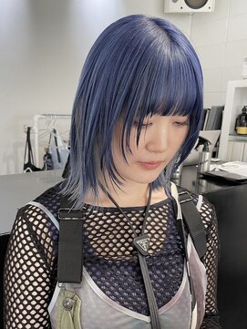 ココ 原宿(KOKO) #大人ガーリー#ダークアッシュ#ミディアムレイヤーカット