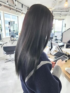 エイス 梅田 中津(Ace) レイヤーカット　ルミナスブラック