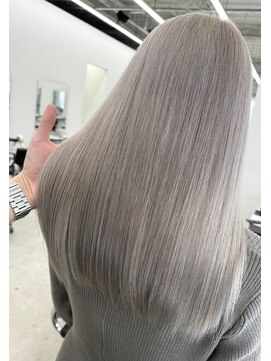 エゴル ナゴヤサカエ(ENGOL NAGOYA SAKAE) 新美蓮/グレージュ/ブリーチ/ハイトーン