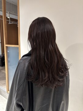 ラミエ バイ メルト 吉祥寺(lamie by melt) 小川/ブリーチなしレイヤーカットチョコレートブラウン吉祥寺