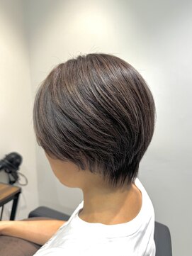 コル 市川(cor) 白髪ぼかしハイライト×ヴェールグレー