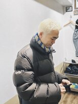 カムレイドフォーライフ(COMRADE 4 LIFE)&nbsp;大人でも似合うブロンドスパイキー 大人ショート 担当松尾竜平