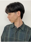 【メンズ 松戸 岩口】リバースセンターパートハンサムショート