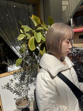 サンクチュアリー ウィズ コネクト(Sanctuary with connect) ミルクティーカラー