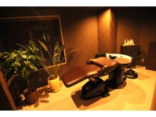 ヘアールーム モテナ(hair room motena)の雰囲気（個室でゆっくりと落ち着いた雰囲気でシャンプー♪）