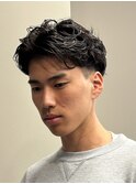 スパイキーショート/短髪/ツーブロック/メンズ/men's