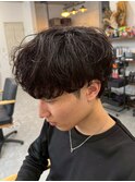 宇都宮メンズカットメンズパーマ波巻きスパイラルパーマツイスパ