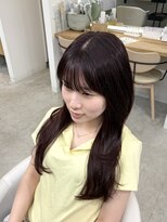ナビ 船橋駅(nabi)&nbsp;顔まわりレイヤーカット×ラベンダーカシス