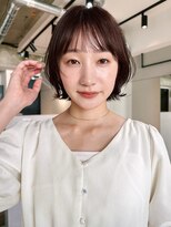 シンス 銀座(since)&nbsp;ショートボブ/丸みボブ/小顔ショート/顔周りカット/似合わせ