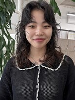 ナヌークカフラ(nanuk kafla)&nbsp;フェイスレイヤーミディアムパーマ