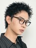 メンズカット￥5500#博多メンズパーマ#ウルフカット#ニュアンスパーマ#men's