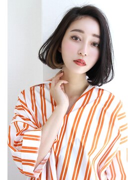 ロゼ 茨木(Rose) 【Rose】インナーカラー×ワンレンボブ★★