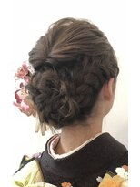 アムレヘアー(amule hair)&nbsp;【amule hair】編み込みアップ