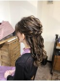 『ヘアセット専門店Mature』ハーフアップ3