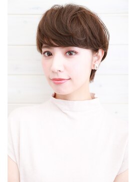 オーシャン(Ocean) [OCEAN Hair&Life]耳かけ☆フォギーベージュ☆大人ショート☆