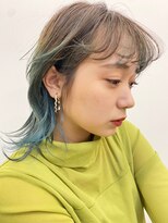 ローウェ 新百合ヶ丘(Louwe) 透明感切りっぱなしグラデーションカラー[新百合ヶ丘/新百合ヶ丘