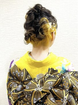 ヘアセット&メイク専門店 カスミ(Kasumi) 振袖アレンジアップ