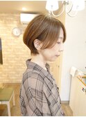 【hair design miel】大人ショートボブ