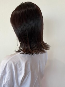 アングゥギャラリー(ungu GALLERY) 切りっぱなしミディアム/ラベンダーカラー