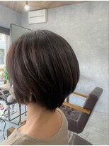 ルルン(Lu-Lun)&nbsp;【Lu-Lun】白髪ぼかしハイライト×ベージュブラウンショート