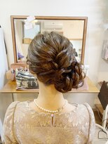 ロカット サロン(Roquat Salon) ロングサイドアップアレンジ【ヘアメイク/立川/エクステ/国立】