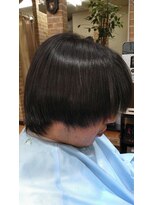 ピーアップ(P-up) 縮毛矯正ショートヘアー