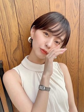 アイドットプラス 表参道(i.+omotesando) シースルーバング丸みショートヘア