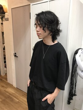 ガーベラ(gerbera) メンズウルフ東京風パーマ