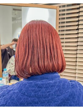 ゴウトゥデイ 横須賀店(GO TODAY) オレンジピンク/ボブ