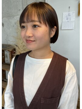 シック(sick) ミニボブ【福岡/ショート・ボブ×パーマ】