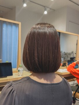 クラップス 上大岡(CLAPS) 大人ボブ/丸みボブ/レディボブ/ピンクブラウン/ツヤカラー