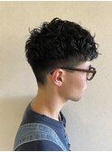 癖毛風パーマ