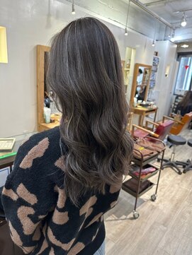 ラゴム 池袋(LAGOM) 切りっぱなしボブ/美髪/ピンクブラウン[池袋/髪質改善]